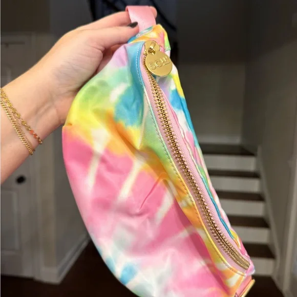 Colorful Tie-Dye Fanny Pack - Picture 1 of 2
